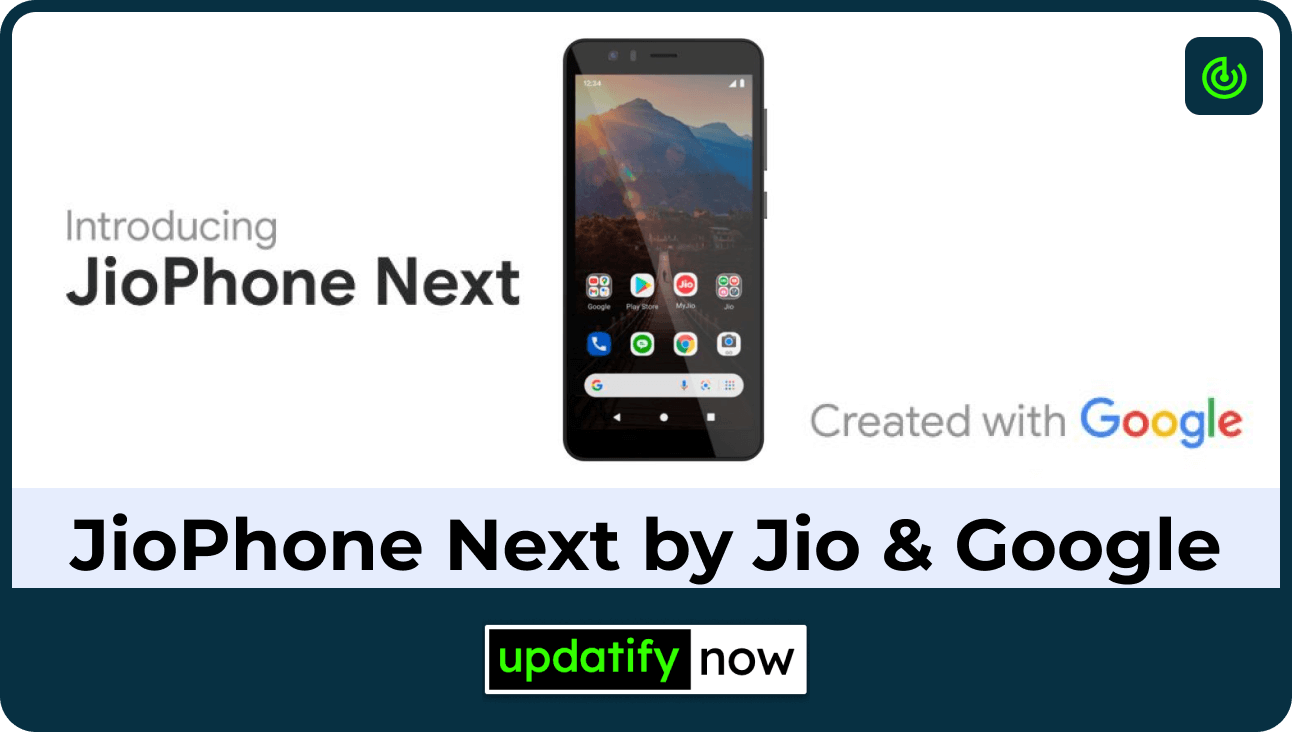 JioPhone Next by Jio & Google
