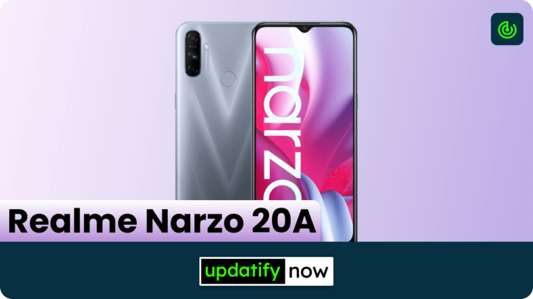 Realme Narzo 20A Realme UI 2.0 Early Access Application, Announced