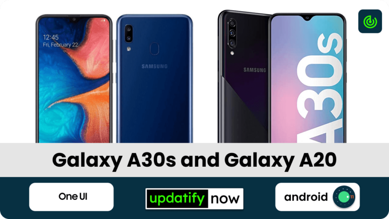 Samsung Galaxy A30s, A20 Android 11 update starts rolling out