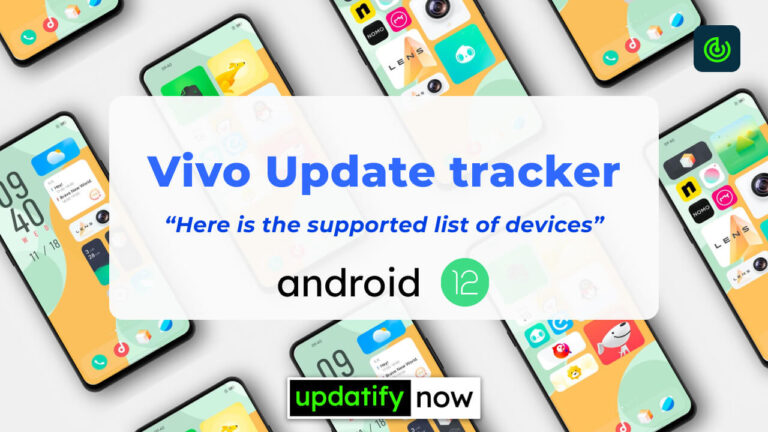 Vivo Android 12 Update list | [FuntouchOS 12 / OriginOS / iQOO UI 3.0]