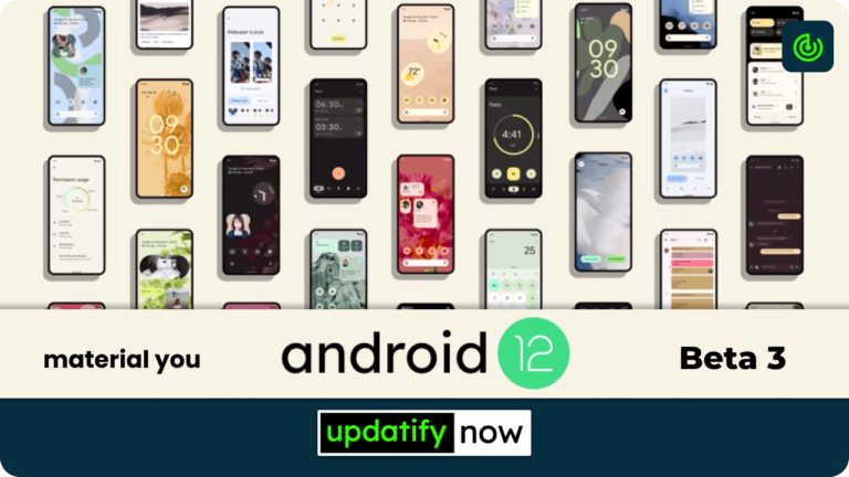 Android 12 Beta 3 New features[Scrolling Screenshot, Themes, Game Settings & more]