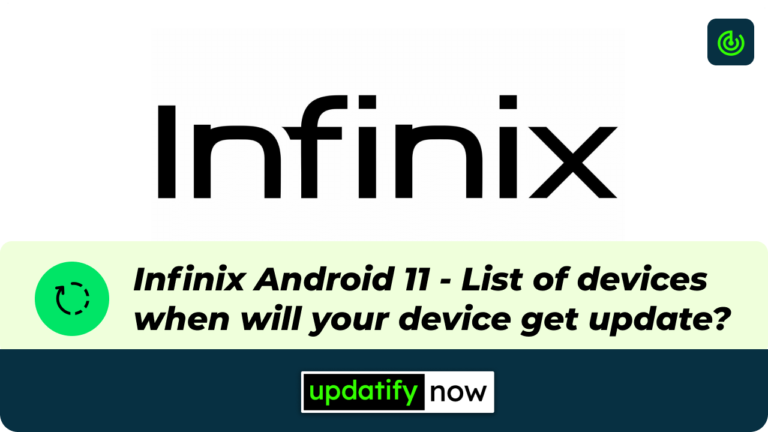 Infinix Android 11 Update release date, latest news [Will Infinix provide updates?]