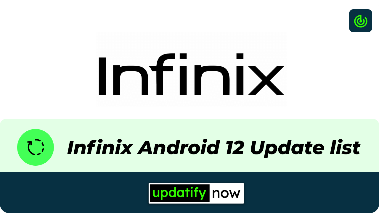 Infinix Android 12 update list