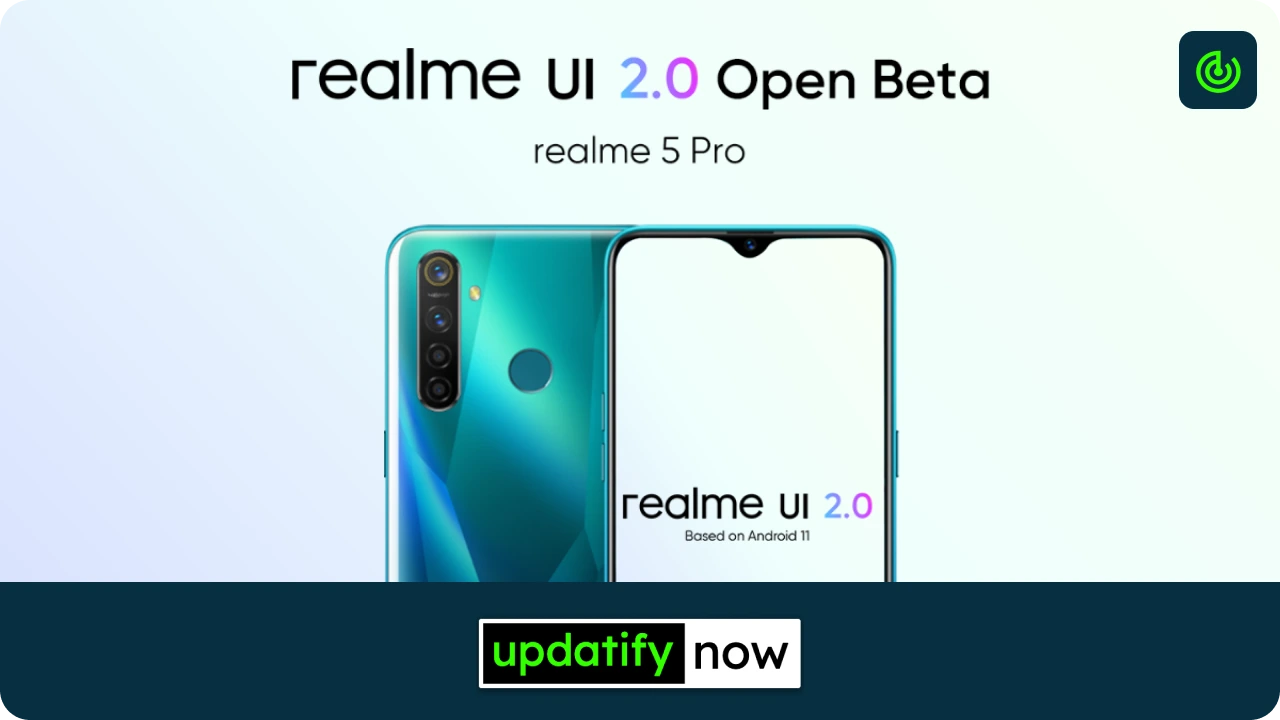 Realme 5 Pro Android 11 with Realme UI 2.0 - Open Beta