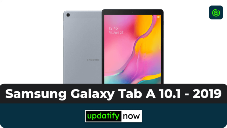 Samsung Galaxy Tab A 10.1 (2019) Android 11 update with OneUI Core 3.1
