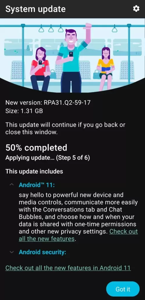 Motorola Moto G9 Plus Android 11 Stable Update