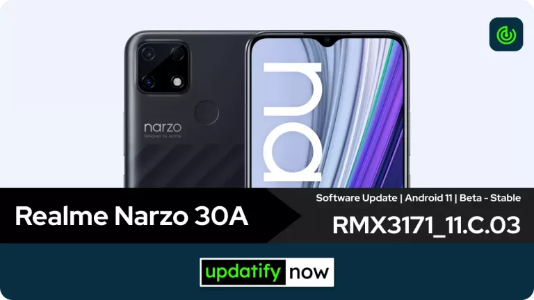 Realme Narzo 30A Android 11 Update: Stable Realme UI 2.0 update with August 2021 Security Patch