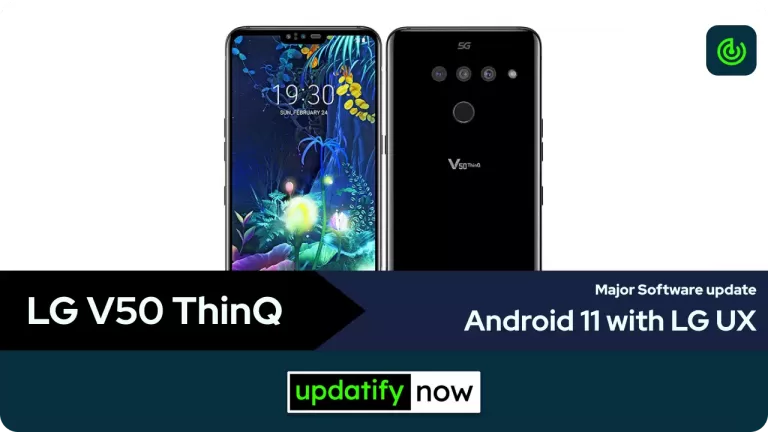 LG V50 ThinQ Android 11 Update: Second major update releasing globally