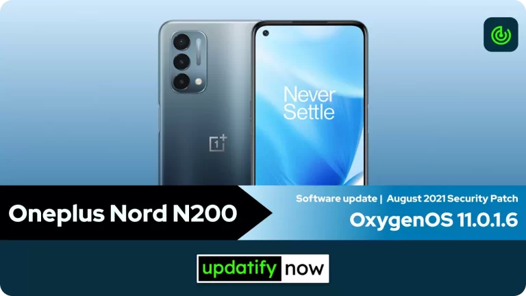 Oneplus Nord N200 5G: August 2021 Security Patch