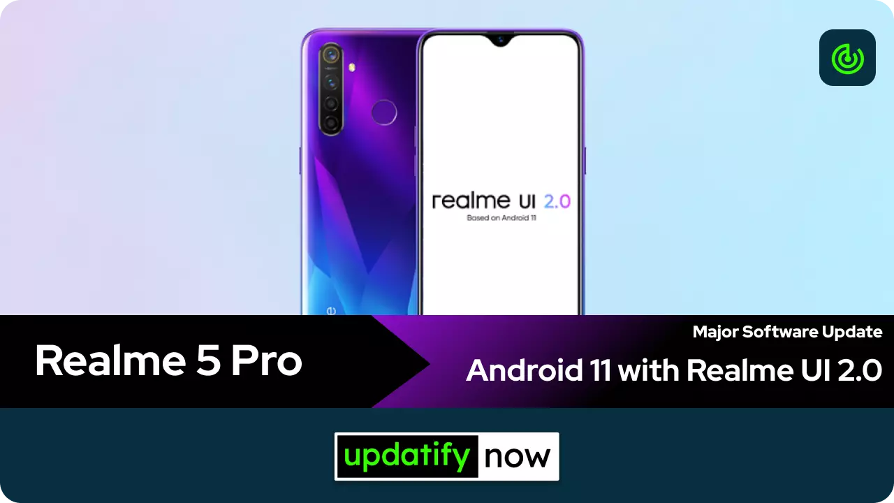 Realme 5 Pro Android 11 with Realme UI 2.0