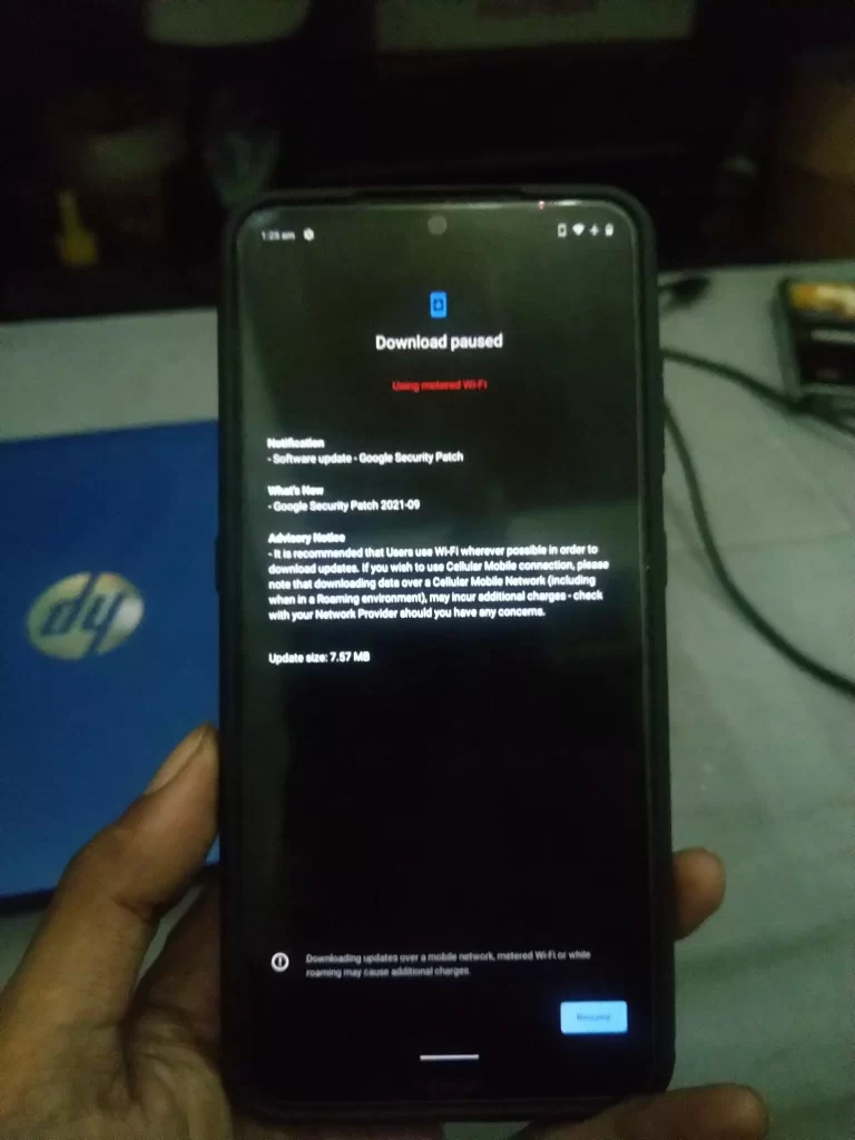 Nokia 7.2 September 2021 Security Patch with Android 10 - 1
