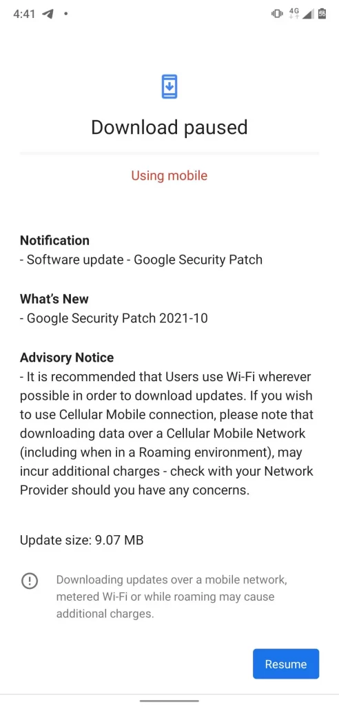 Nokia 8.1 October 2021 Security Patch - 1