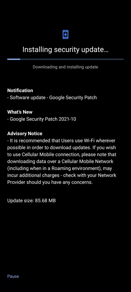 Nokia 8.3 October 2021 Security Patch - 1