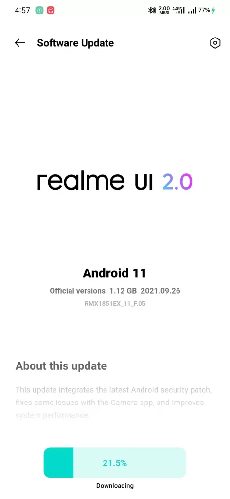 Realme 3 Pro Android 11 with Realme Ui 2.0 - 1
