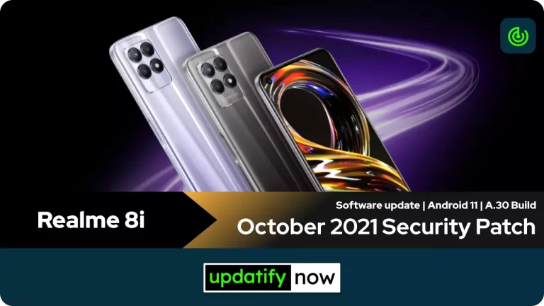 Realme 8i: October 2021 Security Patch