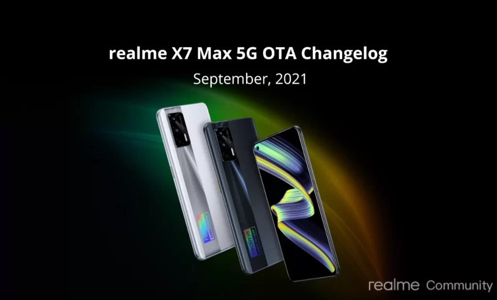 Realme X7 MAX 5G September 2021 Security Patch - 1