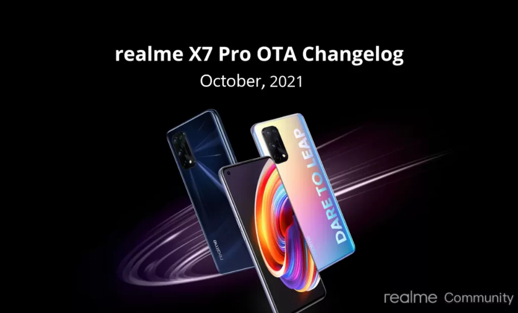 Realme X7 Pro October 2021 Security Patch - 1