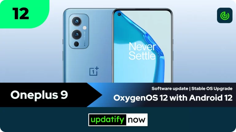 OnePlus 9: OxygenOS 12 with Android 12