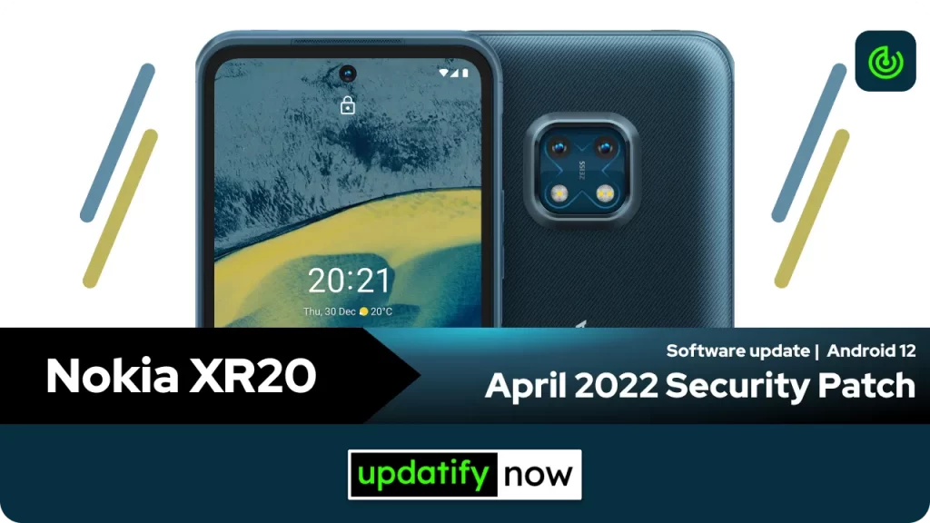 Nokia XR20 April 2022 Security Patch with Android 12