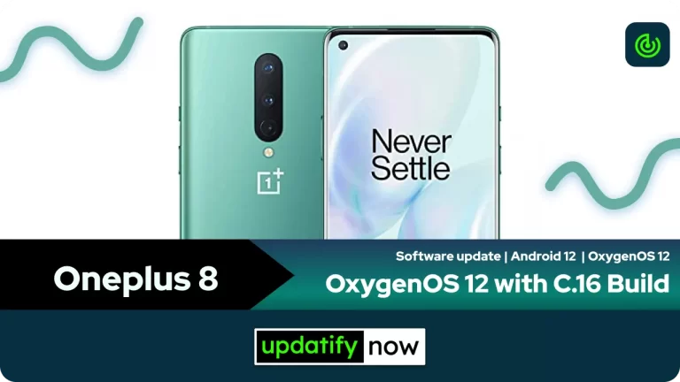 OnePlus 8: OxygenOS 12 with C.16 Build [NA/GLO/EU]