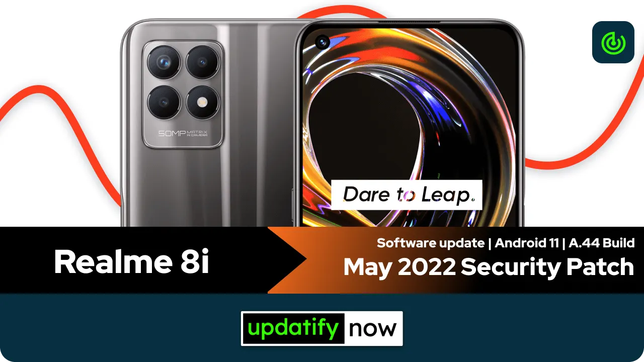 Realme 8i May 2022 Security Patch with A.44 Build