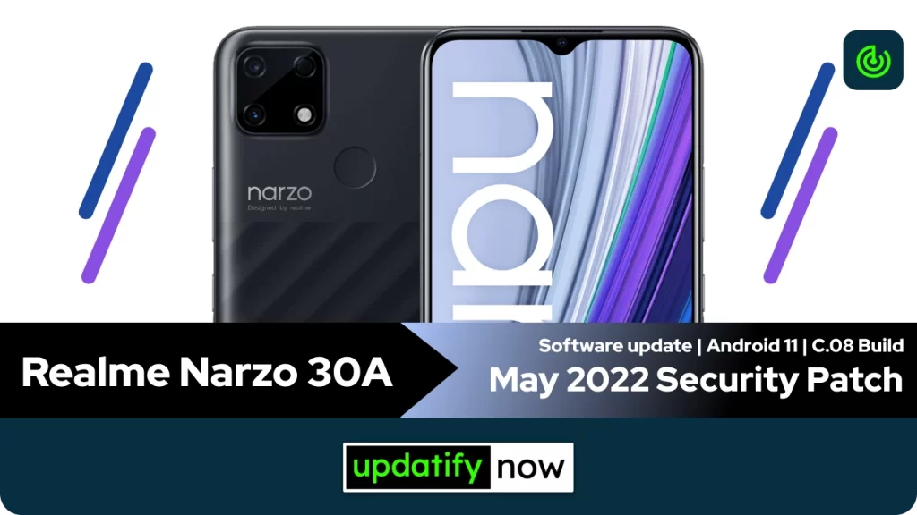 Realme Narzo 30A May 2022 Security Patch with C.08 Build