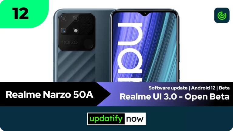 Realme Narzo 50A Realme UI 3.0 Open Beta Applicatiions Now Open