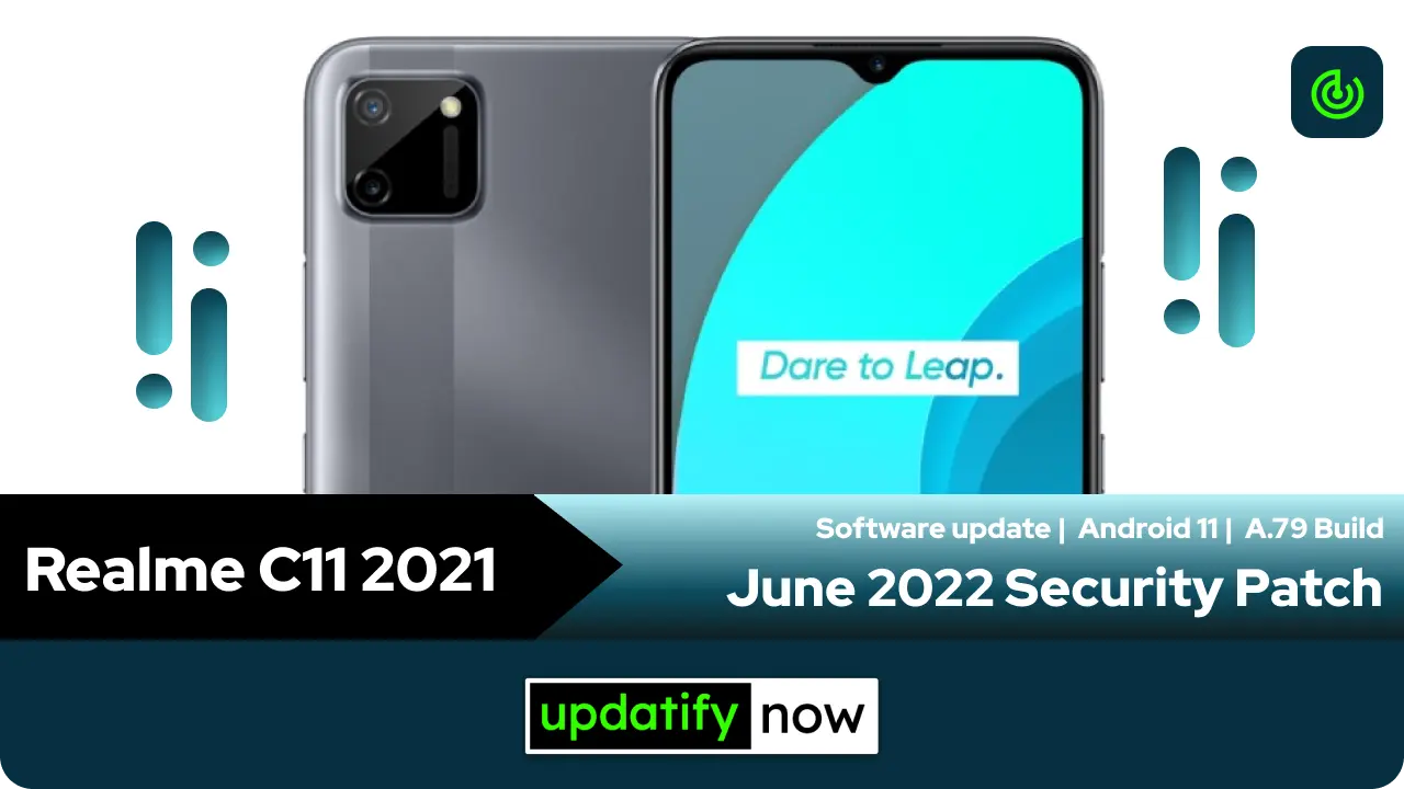 Realme C11 2021 June 2022 Security Patch with A.79 Build