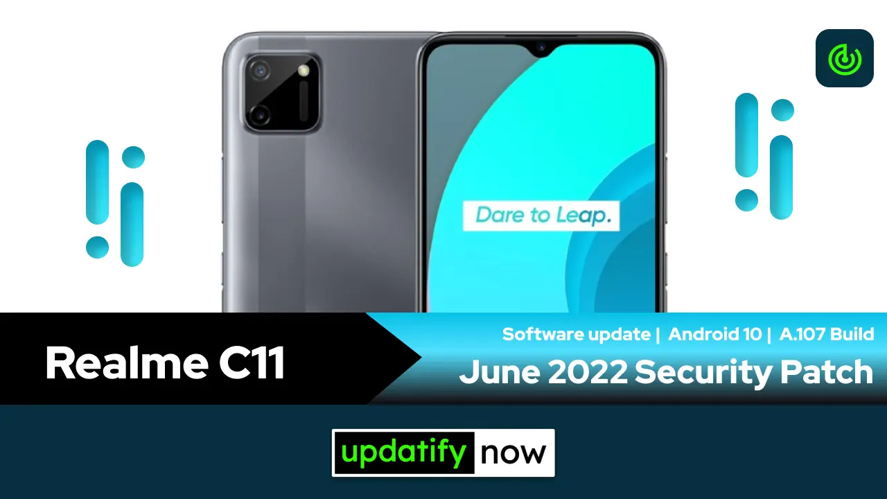Realme C11 June 2022 Security Patch with A.107 Build